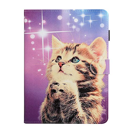 JIan Ying Schutzhülle für iPad Air (2020) 27,7 cm / 10 Zoll / iPad Air 4 Slim Lightweight Peint Protector Cover Star Cat von JIan Ying