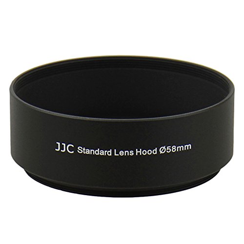 Gegenlichtblende für Canon EF EF-S 100–300 mm, 75–300 mm, 70–300 mm, 28–80 mm, 50 mm, 65 mm Objektiv auf 7D 5D Mark IV 80D 90D DSLR-Kamera und andere 58 mm Gewindeobjektive Gegenlichtblende für Canon EF EF-S 100–300 mm, 75–300 mm, 70–300 mm, 28–80 mm, 50 mm, 65 mm Objektiv auf 7D 5D Mark IV 80D 90D DSLR-Kamera und andere 58 mm Gewindeobjektive von JJC
