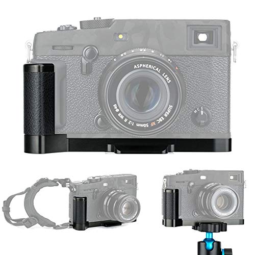 Handgriff Kameragriff für Fujifilm Fuji X-Pro3 X-Pro2 X-Pro1 | Arca Swiss schnellwechselplatte kompatibel mit Stativ | Akku und Speicherkarte direkt wechseln | ersetzt Fujifilm MHG-XPRO3 MHG-XPRO2 von JJC