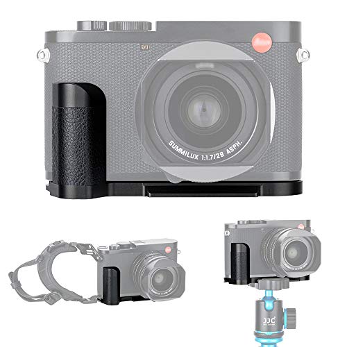 JJC Handgriff Kameragriff für Leica Q2 | Verbessertes Handling | Arca Swiss schnellwechselplatte kompatibel mit Stativ | Akku direkt wechseln | Metall L Bracket JJC Handgriff Kameragriff für Leica Q2 | Verbessertes Handling | Arca Swiss schnellwechselplatte kompatibel mit Stativ | Akku direkt wechseln | Metall L Bracket von JJC