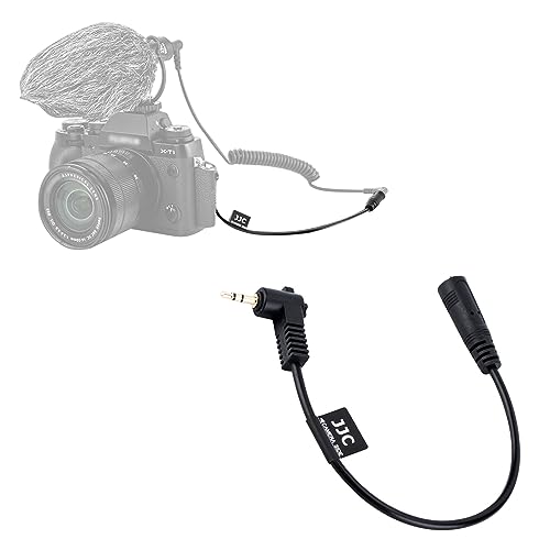 JJC 3,5mm Buchse auf 2,5mm Stecker Mikrofon Audio Mic Verbindungsadapterkabel für Fuji X100VI X100V X100F X100T X-PRO2 X-T1 X-E3 X-T30II X-T30 X-T20 X-T10 X-PRO3 X-T100 X-E2S X-E2 X-E1 XF10 Kamera JJC 3,5mm Buchse auf 2,5mm Stecker Mikrofon Audio Mic Verbindungsadapterkabel für Fuji X100VI X100V X100F X100T X-PRO2 X-T1 X-E3 X-T30II X-T30 X-T20 X-T10 X-PRO3 X-T100 X-E2S X-E2 X-E1 XF10 Kamera von JJC