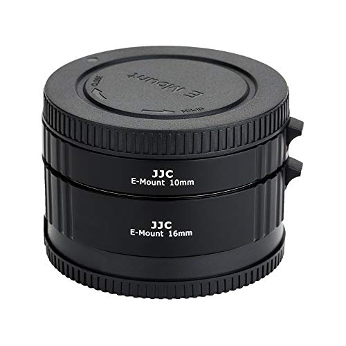 JJC AET-SES(II) 10mm/16mm stellt automatische Fokusverlängerungsröhre für Sony E-Mount ein von JJC