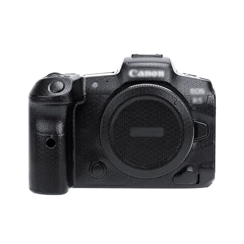 JJC Kratzfester Schutz-Aufkleber, kompatibel mit Canon EOS R6II R6M2 spiegellose Kamera, rutschfestes Kameragehäuse, Skin Cover Film (gewebtes Muster) von JJC