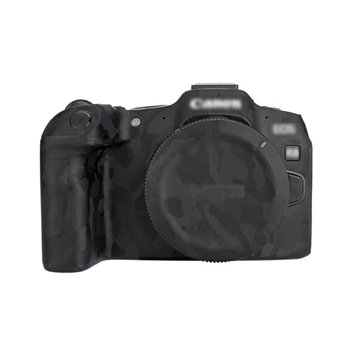 JJC Anti-Kratz-Schutz-Aufkleber, kompatibel mit Canon EOS R8 spiegellose Kamera, rutschfeste Kamera-Gehäuse Skin Cover Folie (Tarnmuster) von JJC