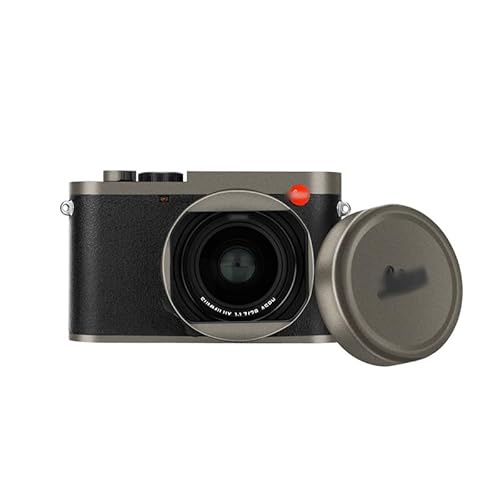 JJC Anti-Kratz-Schutz-Aufkleber, kompatibel mit Leica Q3 Digitalkamera, rutschfeste Kameragehäuse, Skin Cover Film (dunkelgoldenes graues Muster) von JJC