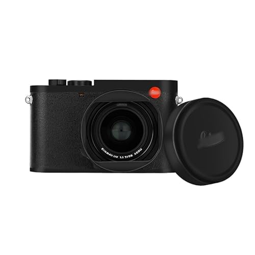 JJC Anti-Kratz-Schutz-Aufkleber, kompatibel mit Leica Q3 Digitalkamera, rutschfeste Kameragehäuse Skin Cover Film (schwarz) von JJC