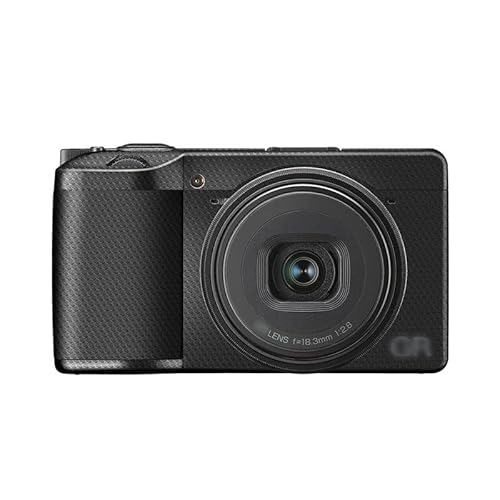 JJC Anti-Kratz-Schutz-Aufkleber, kompatibel mit Ricoh GR III GR IIIx GR IIIx HDF GR3 GR3x Digitalkamera, rutschfeste Kameragehäuse Skin Cover Film (Matrixmuster) von JJC