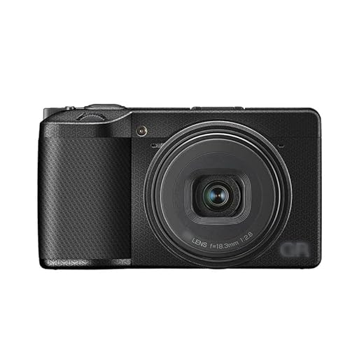 JJC Anti-Kratz-Schutz-Aufkleber, kompatibel mit Ricoh GR III GR IIIx GR IIIx HDF GR3 GR3x Digitalkamera, rutschfeste Kameragehäuse Skin Cover Film (gewebtes Muster) von JJC