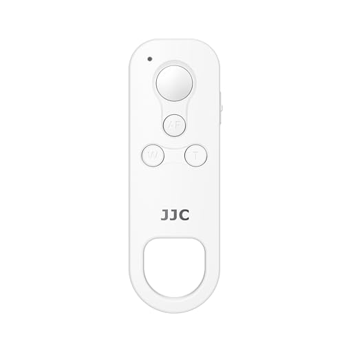 JJC BR-E1 Bluetooth Fernbedienung, Kabellose Fernbedienung für Canon EOS R100 R8 R50 R6MkII R10 R7 R3 M50MkII R5 R6 R RP 6DII 90D 77D 850D 200DII M200 PowerShot V10 G5X MarkII G7XIII SX70HS, Weiß JJC BR-E1 Bluetooth Fernbedienung, Kabellose Fernbedienung für Canon EOS R100 R8 R50 R6MkII R10 R7 R3 M50MkII R5 R6 R RP 6DII 90D 77D 850D 200DII M200 PowerShot V10 G5X MarkII G7XIII SX70HS, Weiß von JJC
