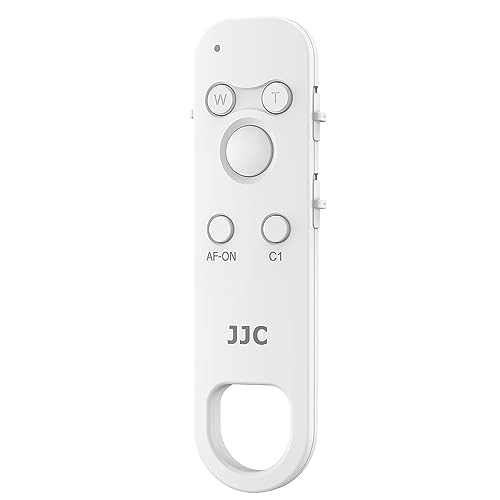 JJC Bluetooth-Fernbedienung für Sony ZV-E1 a7R V IV III a7 IV III ZV-1 ZV-1F ZV-E10 FX3 a6100 a6400 a6600 a7S III a7C a1 a9 II a9 III RX100 VII FX3, ersetzt Sony RMT-P1BT von JJC