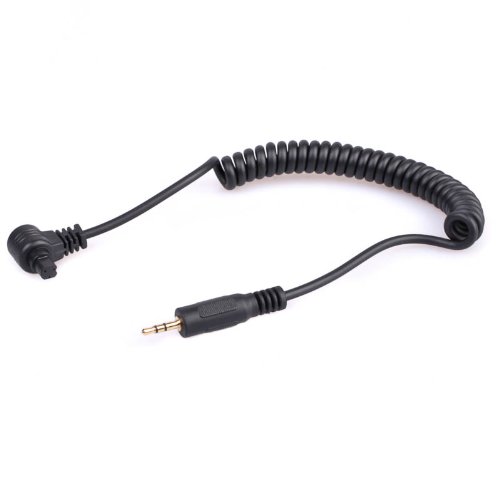 JJC Cable-A Fernauslöser-Anschlusskabel 2,5 mm Klinke (Kabel, Verbindungskabel) für Triggertrap und Canon RS-80N3 von JJC