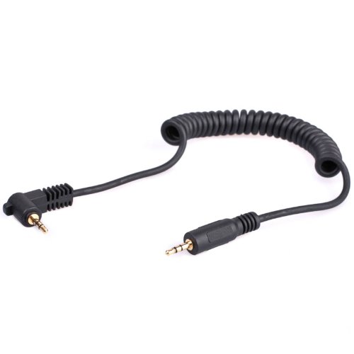 JJC Cable-C Fernauslöser-Anschlusskabel 2,5 mm Klinke (Kabel, Verbindungskabel) für Triggertrap und Canon RS-60E3 von JJC