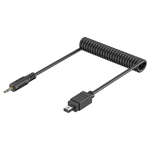 JJC Fernauslöser DC2 Kabel Anschlusskabel für Nikon Z7 Z7II Z6 Z6II Z6III Z5 Df D600 D610 D750 D7500 D7000 D5100 D3300 P7800 P1000 P1100 (Weitere Kompatibilitätskameras) von JJC