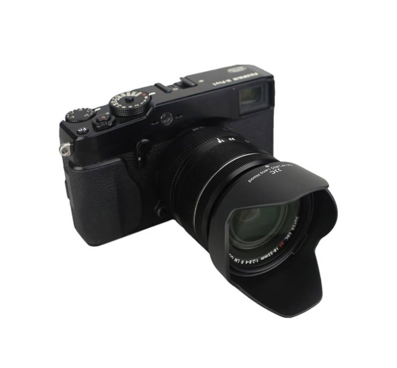JJC Gegenlichtblende 14mm F2.8 18-55mm F2.8-4 R LM OIS Fujifilm 14/18-55 Gegenlichtblende von JJC