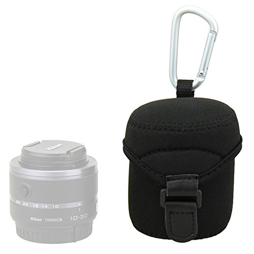 JJC JN M Lens Pouch met bajonethaak, Schwarz von JJC
