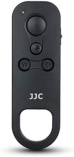 JJC Kabellose Bluetooth-Fernbedienung für Canon EOS R5/R6/R7/R3/R/RP/77D/90D/850D/200DII/200D/M6 Mark II/M50/M200, PowerShot G5X Mark II/G7X Mark III/SX70HS Kamera, Ersatz für Canon BR-E1 von JJC