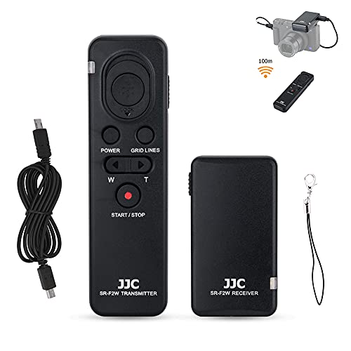 JJC Kabellose Fernbedienung für Sony Z-V1 A1 A7RIVA A7RIV A7RIIIA A7SIII A7III A7 A9 RX0 II RX100VII RX10IV A6000 FDR-AX700 AX43 AX60, Multi-Interface-Fernbedienung Ersetzt Sony RMT-VP1K & RM-VPR1 JJC Kabellose Fernbedienung für Sony Z-V1 A1 A7RIVA A7RIV A7RIIIA A7SIII A7III A7 A9 RX0 II RX100VII RX10IV A6000 FDR-AX700 AX43 AX60, Multi-Interface-Fernbedienung Ersetzt Sony RMT-VP1K & RM-VPR1 von JJC