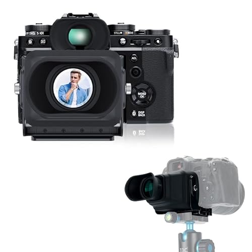 JJC Kamera LCD Sucher, 3X Vergrößerung Kamera Bildschirm Sucher mit Arca-Type Quick Release Platte, Kamera Bildschirm Lupe Sonnenblende Hood für DSLR/SLR Kameras JJC Kamera LCD Sucher, 3X Vergrößerung Kamera Bildschirm Sucher mit Arca-Type Quick Release Platte, Kamera Bildschirm Lupe Sonnenblende Hood für DSLR/SLR Kameras von JJC