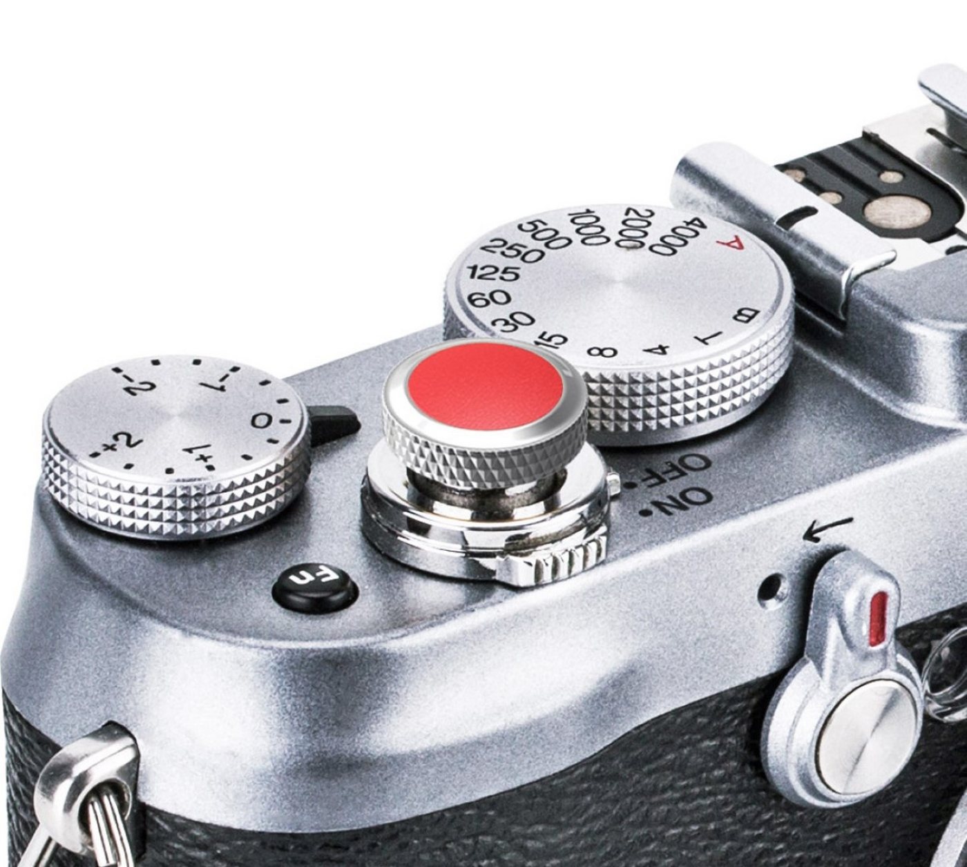 JJC Kamerazubehör-Set Deluxe Soft Release Button Kupfer Silikon Kamera-Dekoration Rot JJC Kamerazubehör-Set Deluxe Soft Release Button Kupfer Silikon Kamera-Dekoration Rot von JJC