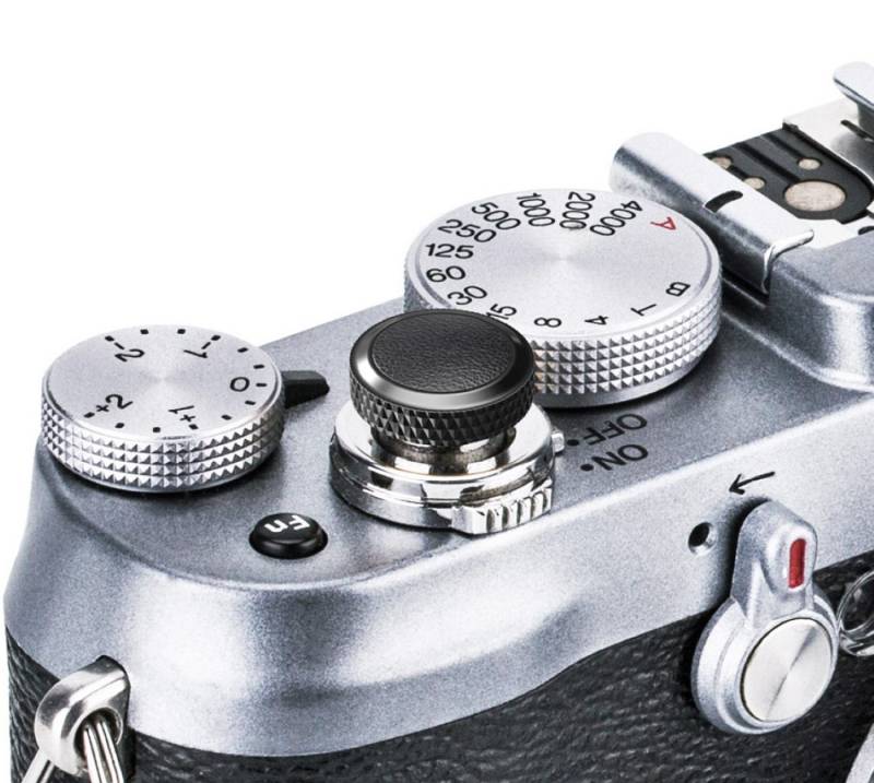 JJC Kamerazubehör-Set Deluxe Soft Release Button aus Kupfer und Silikon stilvoll von JJC