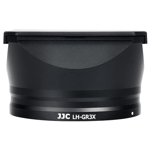 JJC Metall Gegenlichtblende mit Schutzkappe für Ricoh GR IIIx GRIIIx GR III x Digitalkamera Zubehör JJC Metall Gegenlichtblende mit Schutzkappe für Ricoh GR IIIx GRIIIx GR III x Digitalkamera Zubehör von JJC