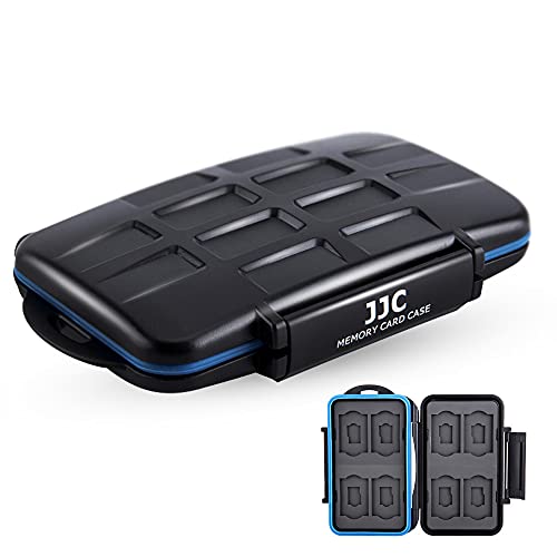 JJC Multi Memory Card Case MC-ST16 Speicherkarten Schutzbox für 8 x SD, 8 x Micro SD/TF Cards - Extreme Wasserdicht und Stoßfest Box Safe Tasche Etui Aufbewahrungsbox Hülle JJC Multi Memory Card Case MC-ST16 Speicherkarten Schutzbox für 8 x SD, 8 x Micro SD/TF Cards - Extreme Wasserdicht und Stoßfest Box Safe Tasche Etui Aufbewahrungsbox Hülle von JJC