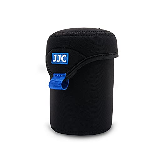 JJC Neopren Objektivtaschen Objektivbeutel Schutzbeutel Wasserabweisend für für Sony / Canon / Nikon / Pentax / Olympus / Panasonic Objektiv Objektive oder Kamerazubehör - XL von JJC