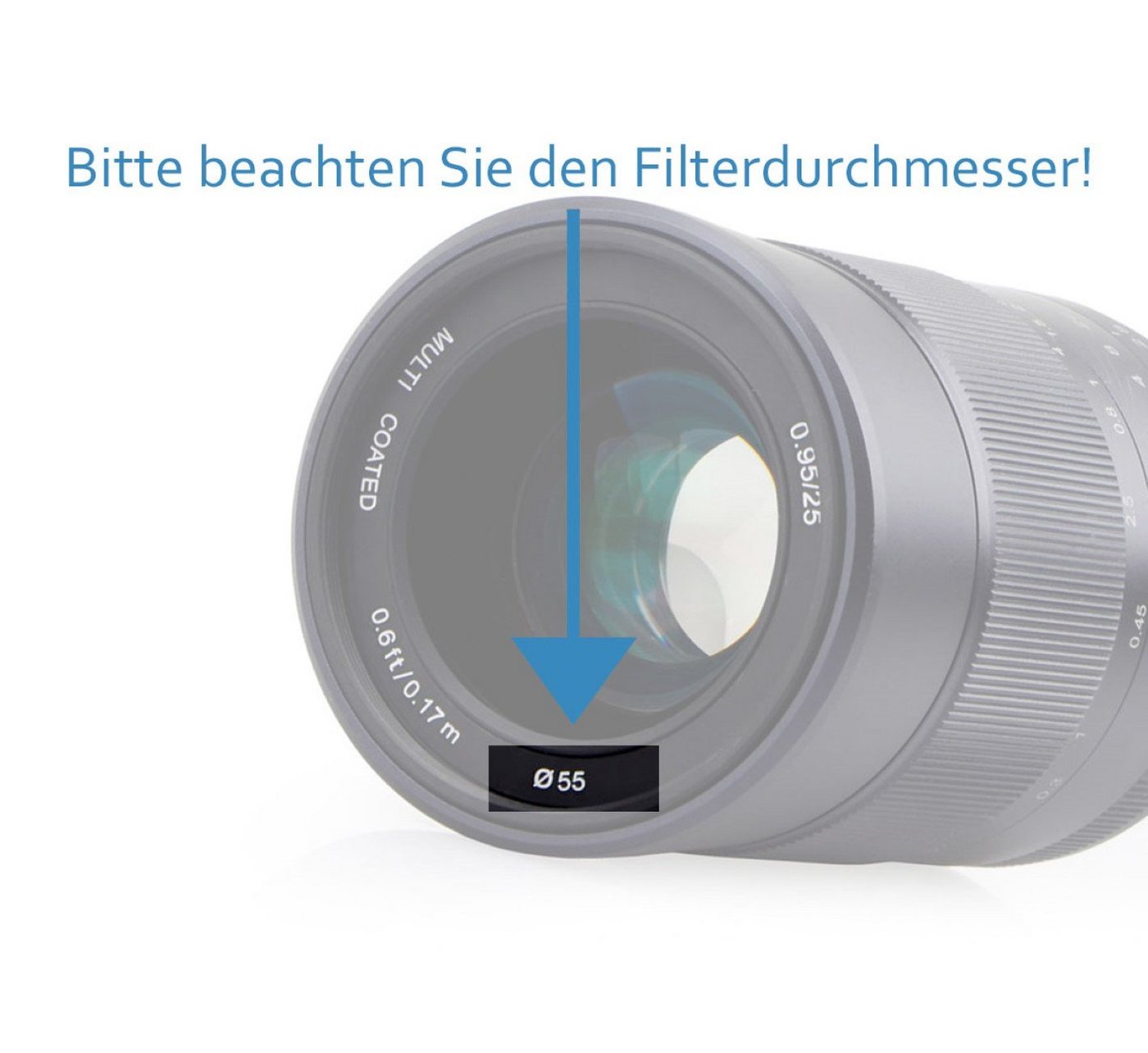 JJC Objektivdeckel Easy Snap Weißabgleichkappe für 77mm Filter Duchmesser von JJC