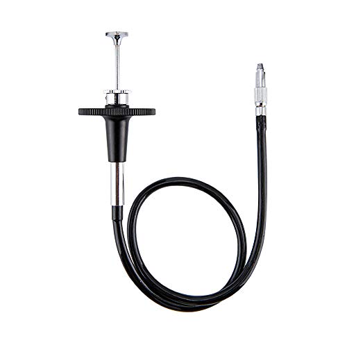 JJC TCR-40BK Hochwertige Mechanische Sperren Kamera Fernauslöser Kabel mit Bulk Lock für Kamera Akzeptiert Standard Mechanische Kabel Release (Länge: 40 cm/39,9 cm) von JJC