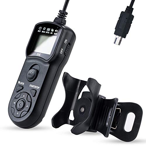 JJC Timer Fernbedienung Fernauslöser Kabel mit Klemme für Nikon Z7 Z7II Z6 Z6II Z6III Z5 Df D600 D610 D750 D780 D3300 D5100 D5200 D5300 D5500 D5600 D7000 D7100 D7200 D7500 P7800 Ersetzt MC-DC2 MC-36 JJC Timer Fernbedienung Fernauslöser Kabel mit Klemme für Nikon Z7 Z7II Z6 Z6II Z6III Z5 Df D600 D610 D750 D780 D3300 D5100 D5200 D5300 D5500 D5600 D7000 D7100 D7200 D7500 P7800 Ersetzt MC-DC2 MC-36 von JJC
