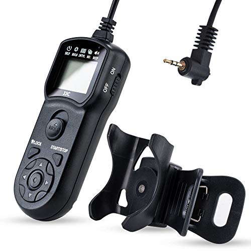 JJC Timer Fernbedienung mit Stativ Halter Klemme für Pentax 645D 645Z K1 K1II K3 K3II K3III K5 K5II K5IIs K7 K10D K30 K50 K100D K110D K200D K500 - Ersetzt CS-205 JJC Timer Fernbedienung mit Stativ Halter Klemme für Pentax 645D 645Z K1 K1II K3 K3II K3III K5 K5II K5IIs K7 K10D K30 K50 K100D K110D K200D K500 - Ersetzt CS-205 von JJC
