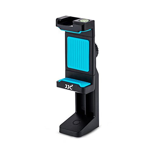 JJC Universal 360 Grad drehbar Stativ Halterung mit Verstellbarer Halteklaue, Cold Shoe Mount und Wasserwaage für Smartphones JJC Universal 360 Grad drehbar Stativ Halterung mit Verstellbarer Halteklaue, Cold Shoe Mount und Wasserwaage für Smartphones von JJC
