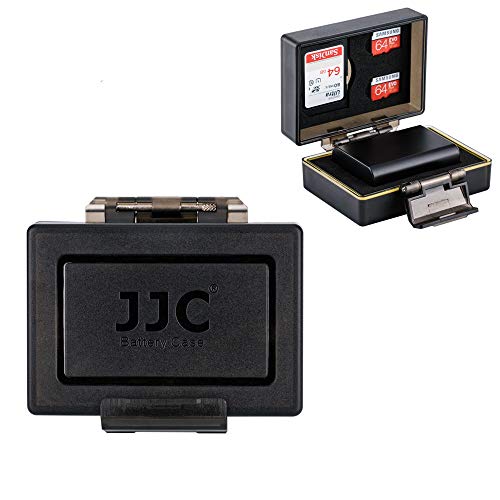 JJC Wasserfeste Kamera-Akku-Tasche für Sony NP-FW50 Alpha A7 A7II A7R A7RII A7S A7SII A6500 A6300 A6000 A5100 A5000 RX10 M4 M3 M2 NEX-3 3N 5N 5R 5T 6 7 Akku Y, mit SD MSD Speicherkartensteckplätze JJC Wasserfeste Kamera-Akku-Tasche für Sony NP-FW50 Alpha A7 A7II A7R A7RII A7S A7SII A6500 A6300 A6000 A5100 A5000 RX10 M4 M3 M2 NEX-3 3N 5N 5R 5T 6 7 Akku Y, mit SD MSD Speicherkartensteckplätze von JJC