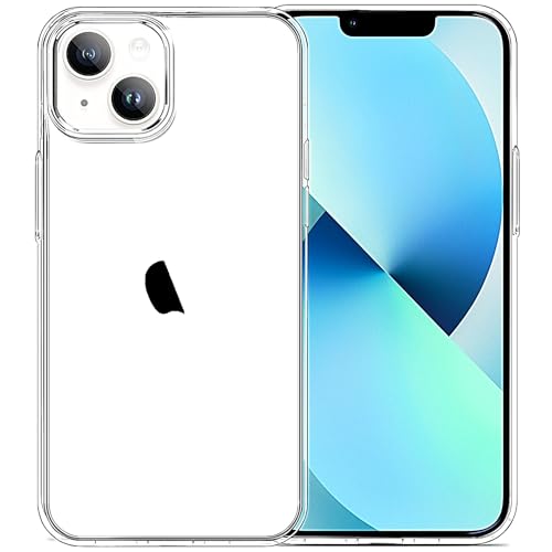 JJGoo Schutzhülle für iPhone 13 Mini, transparent, weich, transparent, stoßfest, dünn, für iPhone 13 Mini, 13,7 cm (5,4 Zoll) JJGoo Schutzhülle für iPhone 13 Mini, transparent, weich, transparent, stoßfest, dünn, für iPhone 13 Mini, 13,7 cm (5,4 Zoll) von JJGoo