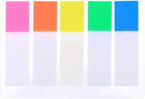 100Pcs Transparent Farbe Kunststoff Index Tabs Flag Sticky Note Instruct Page Mark Aufkleber Post Label Office Papelaria Supplies Jaw Style Schwarz für Schule, Zuhause, Büro 100Pcs Transparent Farbe Kunststoff Index Tabs Flag Sticky Note Instruct Page Mark Aufkleber Post Label Office Papelaria Supplies Jaw Style Schwarz für Schule, Zuhause, Büro von JJLFresheners