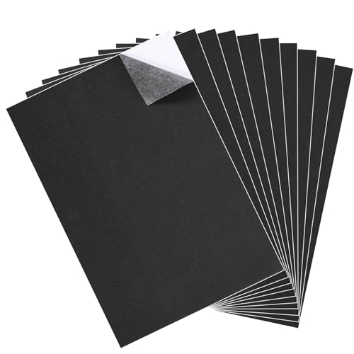 JJUNW 10 Stück Selbstklebende Schaumstoffplatte, 30 x 21 cm Moosgummi Selbstklebend Platten Schwarz 1mm Dick EVA Schaumstoff Platten Rutschfeste Schaumstoffmatte für Möbel Bastelarbeiten Verzierung JJUNW 10 Stück Selbstklebende Schaumstoffplatte, 30 x 21 cm Moosgummi Selbstklebend Platten Schwarz 1mm Dick EVA Schaumstoff Platten Rutschfeste Schaumstoffmatte für Möbel Bastelarbeiten Verzierung von JJUNW