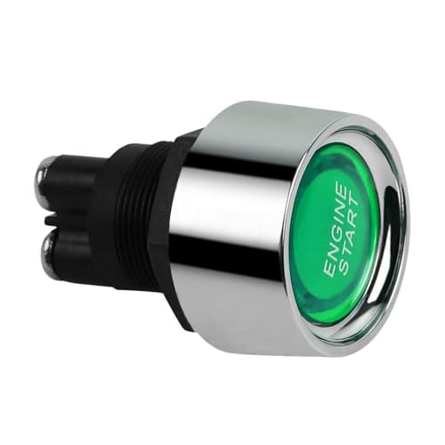 Grüner Automotor-Start-Stopp-Knopf Zündschalter 12V/24V Universal @- von JKAPCYJFHF