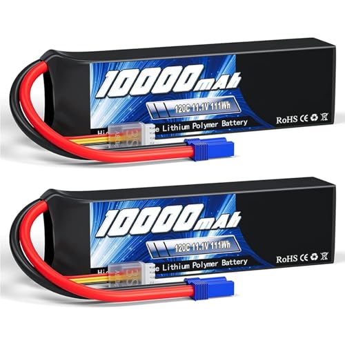 2pcs 3S 10000mAh 11.1V 120C Lipo Akku Softcase EC5 Stecker Kompatibel Mit RC Auto Tank Trucky Zug RC Modell Teile Racing Hobby 2pcs 3S 10000mAh 11.1V 120C Lipo Akku Softcase EC5 Stecker Kompatibel Mit RC Auto Tank Trucky Zug RC Modell Teile Racing Hobby von JKDND