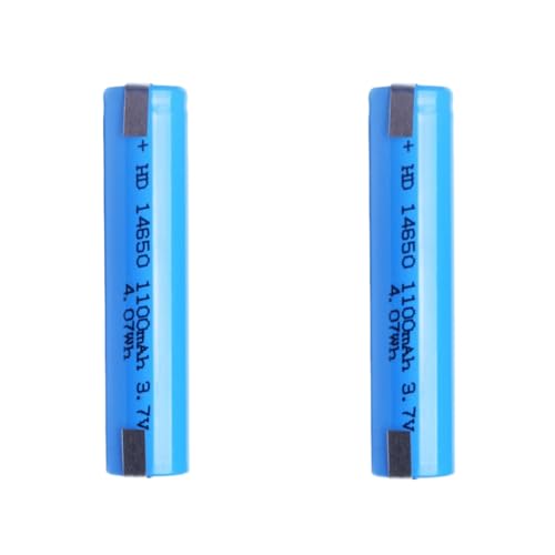 3.7V 1100MAH 14650 Ersatzbatterie Kompatibel Mit SOOCAS V1 V2 X3 X3U X5 D2 D3 Elektrische Zahnbürste Mit LED-Taschenlampe Schweißen Tabs Zubehör von JKDND