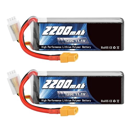 3S 2200mAh 11.1V 120C Lipo Akku Mit XT60 Stecker Kompatibel Mit FPV Drohne Flugzeug RC Auto LKW Graphene Boot RC Modellteile 3S 2200mAh 11.1V 120C Lipo Akku Mit XT60 Stecker Kompatibel Mit FPV Drohne Flugzeug RC Auto LKW Graphene Boot RC Modellteile von JKDND