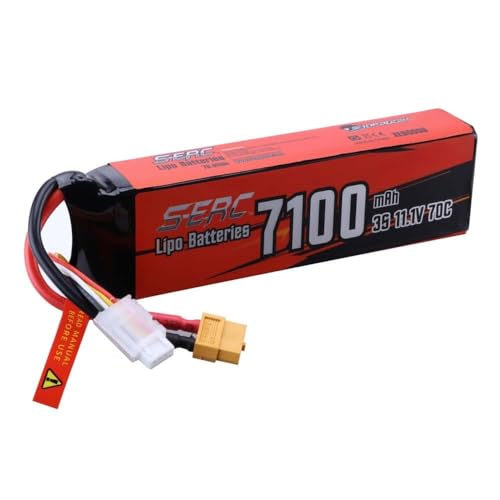 3S 7100mAh 11,1V 70C XT60-Stecker Kompatibel for RC-Auto Li-Ionen-Akku Softpack Wiederaufladbares Auto Flugzeug Drohne LKW Buggy 3S 7100mAh 11,1V 70C XT60-Stecker Kompatibel for RC-Auto Li-Ionen-Akku Softpack Wiederaufladbares Auto Flugzeug Drohne LKW Buggy von JKDND