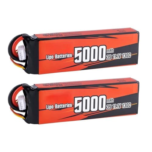 5000mAh 11.1V 130C 3S EC5 Plug Wiederaufladbare Batterie FPV Lithium Ionen Batterie Kompatibel Mit RC FPV Quadcopter Flugzeug Helikopter Flugzeug Drohne 5000mAh 11.1V 130C 3S EC5 Plug Wiederaufladbare Batterie FPV Lithium Ionen Batterie Kompatibel Mit RC FPV Quadcopter Flugzeug Helikopter Flugzeug Drohne von JKDND