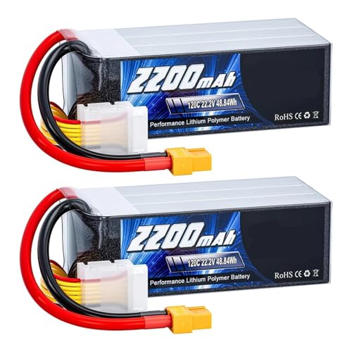 6S 2200mAh 22.2V 120C Lipo Akku Softcase XT60 Stecker Kompatibel Mit RC Auto Truck Tank RC Flugzeug FPV Drohne Racing Hobby Akku 6S 2200mAh 22.2V 120C Lipo Akku Softcase XT60 Stecker Kompatibel Mit RC Auto Truck Tank RC Flugzeug FPV Drohne Racing Hobby Akku von JKDND