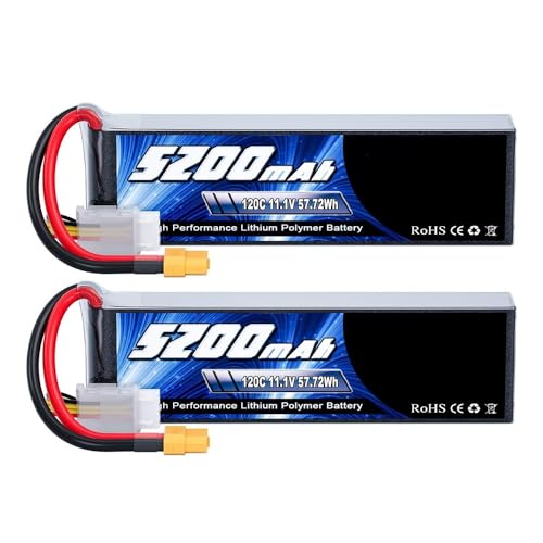 JKDND 3S 11.1V 120C 5200mAh Lithium-Ionen-Akku FPV Drohnen-Akku XT60 Stecker R/C Auto Boot Modellflugzeug Modell R/C Teile JKDND 3S 11.1V 120C 5200mAh Lithium-Ionen-Akku FPV Drohnen-Akku XT60 Stecker R/C Auto Boot Modellflugzeug Modell R/C Teile von JKDND