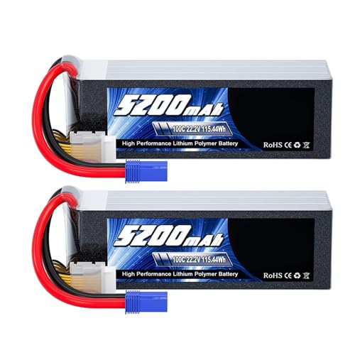 JKDND 6S 5200mAh 22.2V 100C FPV Drohne Lipo Akku Mit EC5 Stecker Kompatibel Mit RC Auto LKW Flugzeug Helikopter Boot RC Modelle Teile JKDND 6S 5200mAh 22.2V 100C FPV Drohne Lipo Akku Mit EC5 Stecker Kompatibel Mit RC Auto LKW Flugzeug Helikopter Boot RC Modelle Teile von JKDND