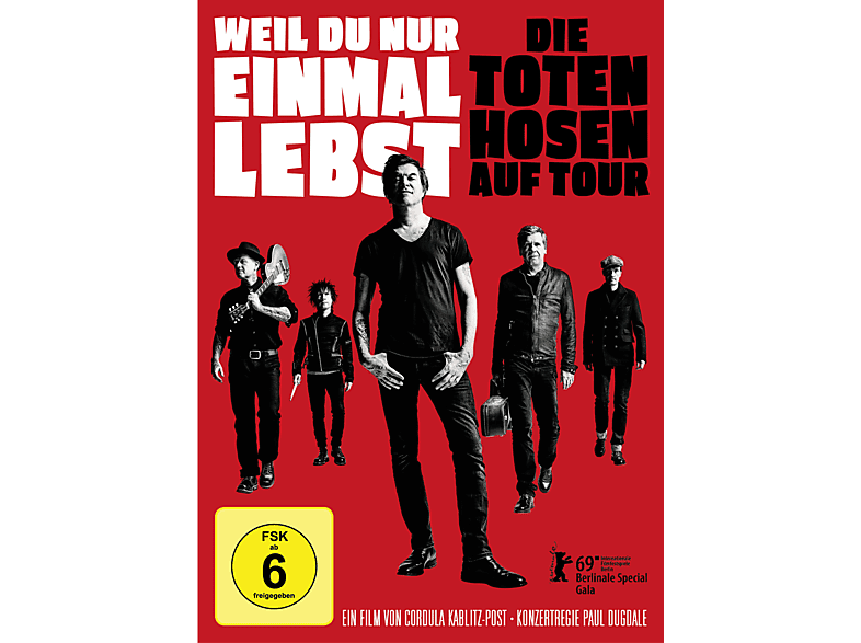 Die Toten Hosen - Weil du nur einmal lebst – auf Tour (DVD) von JKP