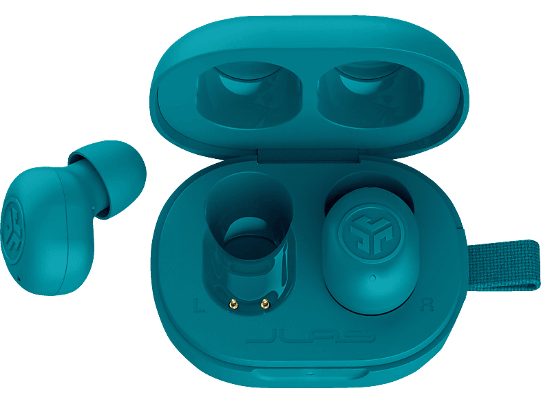 JLAB JBUDS Mini True Wireless, In-ear Kopfhörer Bluetooth Aqua JLAB JBUDS Mini True Wireless, In-ear Kopfhörer Bluetooth Aqua von JLAB