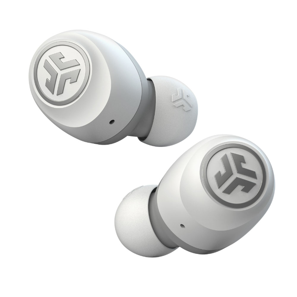JLab GO Air True Wireless Earbuds weiß - in-Ear-Kopfhörer (20 Stunden Akkulaufzeit, eingebautes Mikrofon) von JLAB