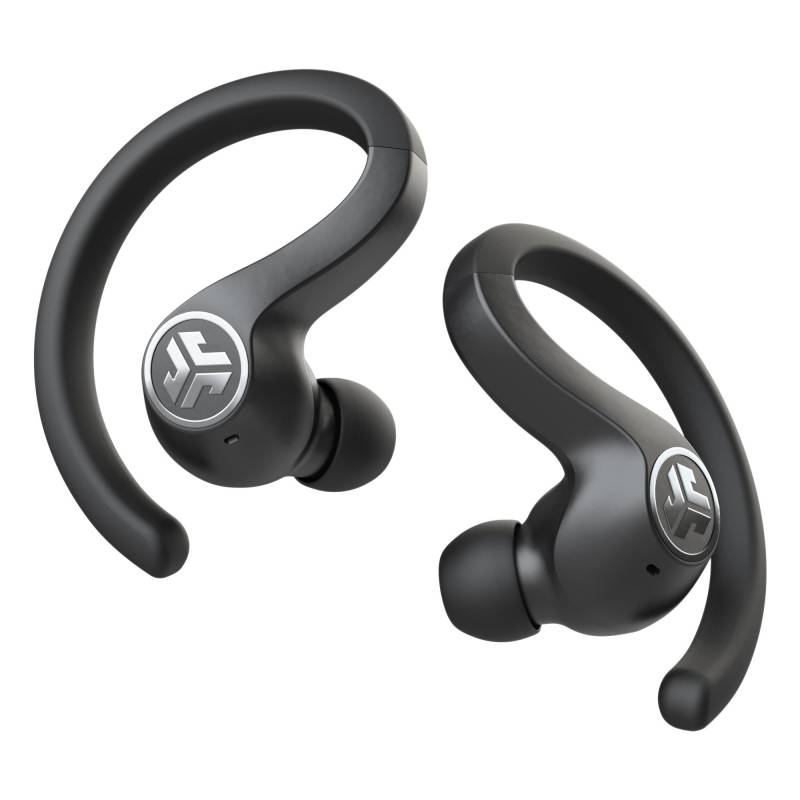JLab JBuds Air Sport Schwarz - True Wireless In-Ear-Kopfhörer (40 Stunden Akkulaufzeit, Mikrofon, Touch Control) von JLAB