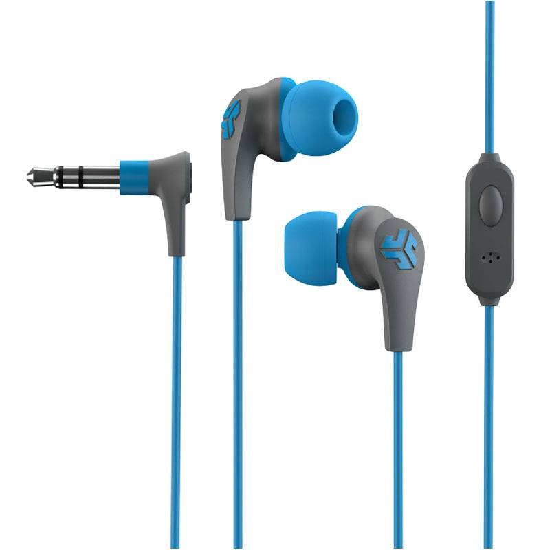 JLab JBuds Pro Signature Blau - In-Ear-Kopfhörer (eingebautes Mikrofon, Fernbedienung) von JLAB